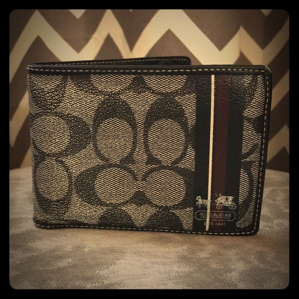Authentic Coach Men’s Wallet